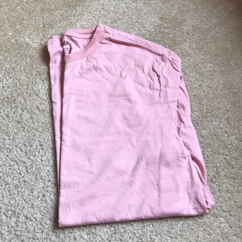 Pink h&m t-shirt